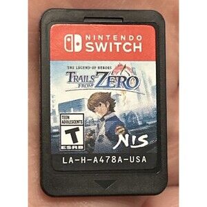 Legend of Heroes Trails From Zero Nintendo Switch Game Cartridge Only RPG